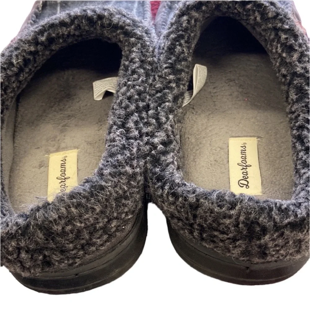 Dearfoams Brendan‎ Microfiber Indoor/Outdoor Suede Clog Whipstitch Slipp…